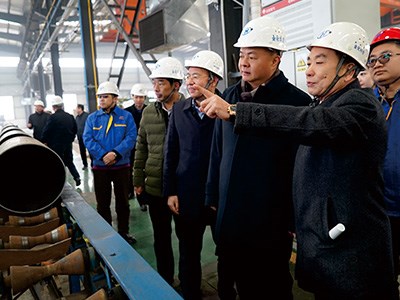 衡陽(yáng)市委書記、市人大常委會(huì)主任鄭建新視察金化高容